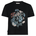 150 Tech Lite Ladies SS Crop NZ Flora