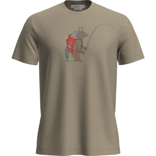 150 Tech Mens SS Tee Bear Catch