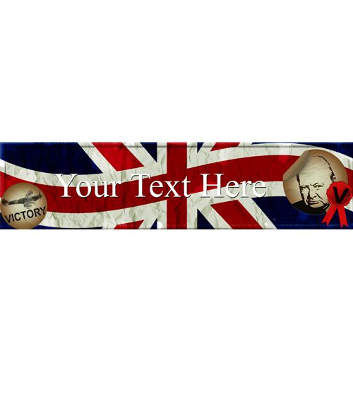 1940's Personalised Banner - 1.2m