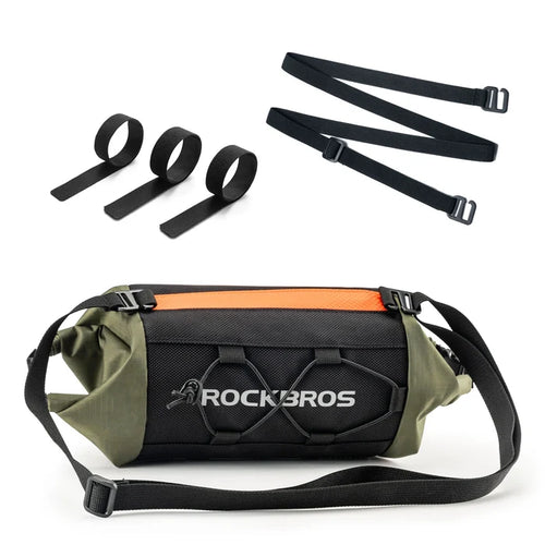 2.4L Compact Handlebar Bag with Shoulder Strap
