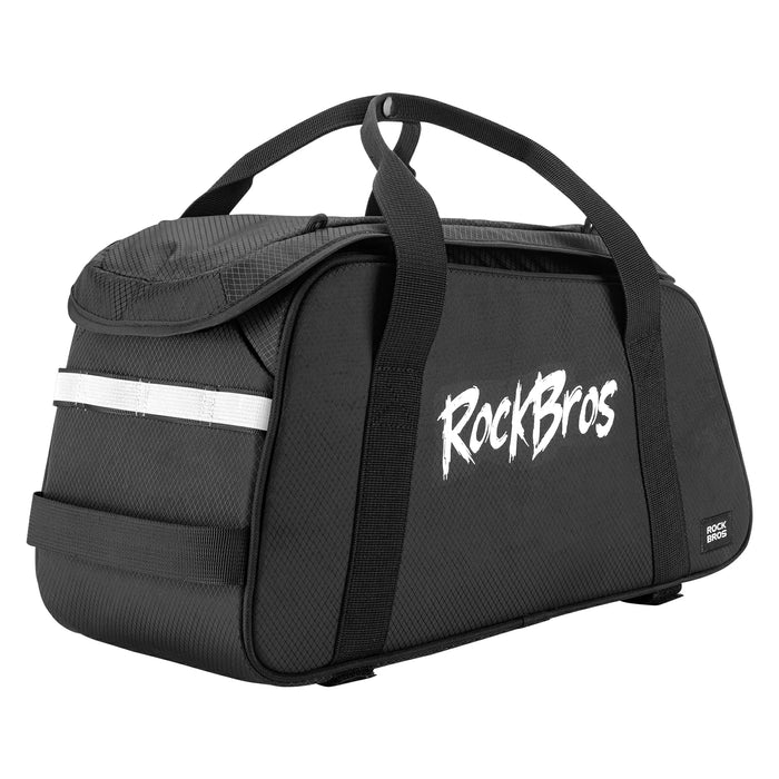ROCKBROS 3-in-1 bike pannier bag rear rack bag backpack 10.5L