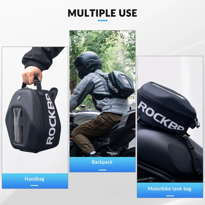 7L Motorcycle Tank Bag with Touch Screen Phone Holder