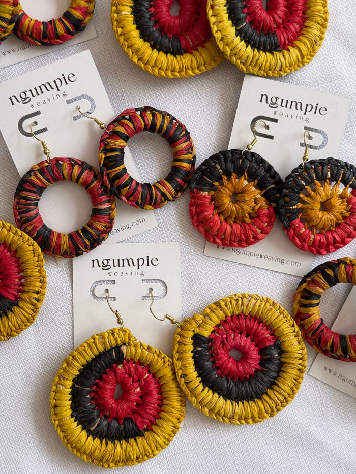 Aboriginal Coloured Earrings