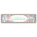 Alice in Wonderland Banner Party Decoration - 1.2m