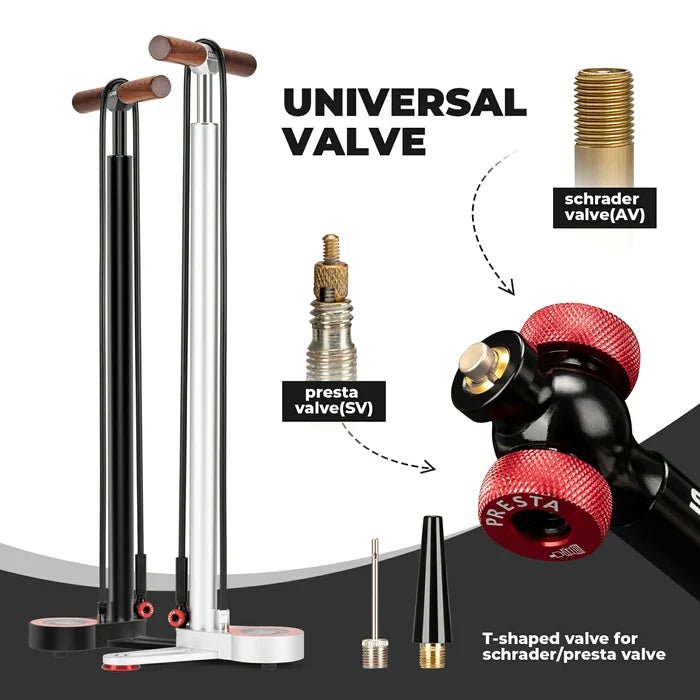 ROCKBROS aluminium alloy air pump 240PSI portable