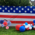 American Flag Backdrop - 9.14m - Pack of 2