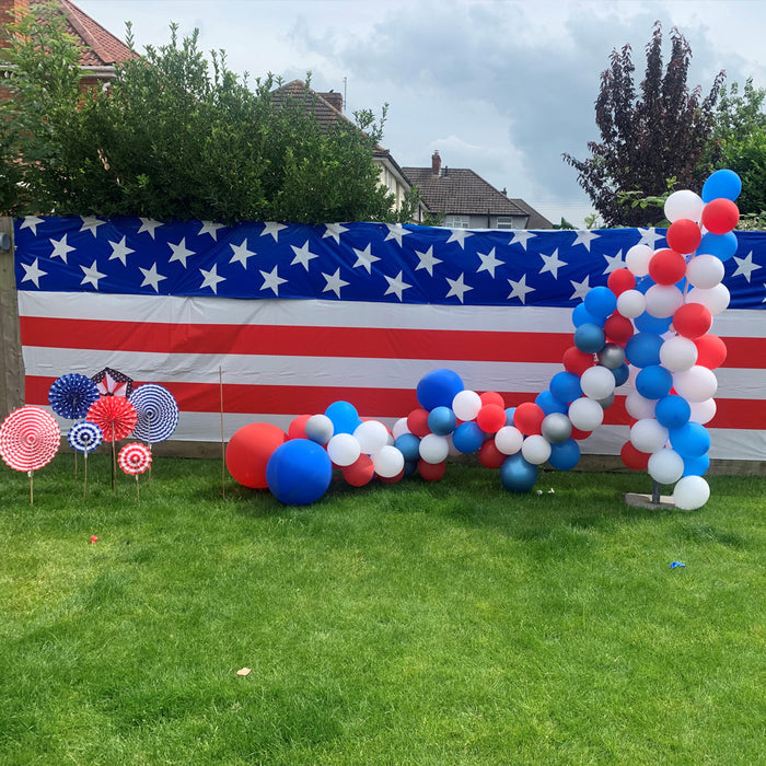 American Flag Backdrop - 9.14m - Pack of 2
