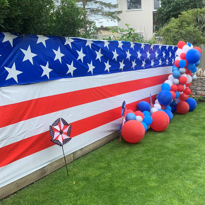 American Flag Backdrop - 9.14m - Pack of 2