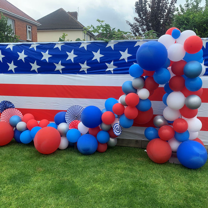 American Flag Backdrop - 9.14m - Pack of 2