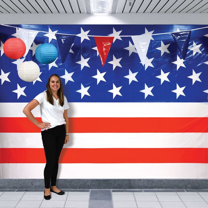 American Flag Backdrop - 9.14m - Pack of 2