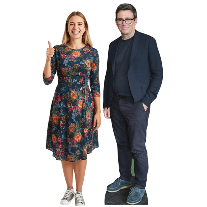 Andy Burnham Lifesize Cardboard Cutout – 1.79m