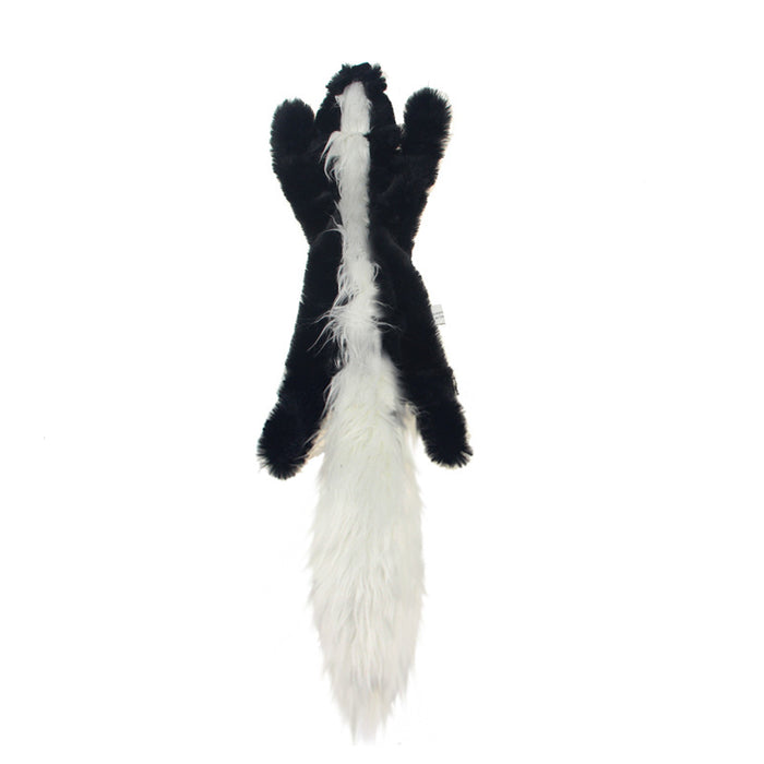 Animal Themed, No Stuffing Dog Toy, Crinkle, Squeaker