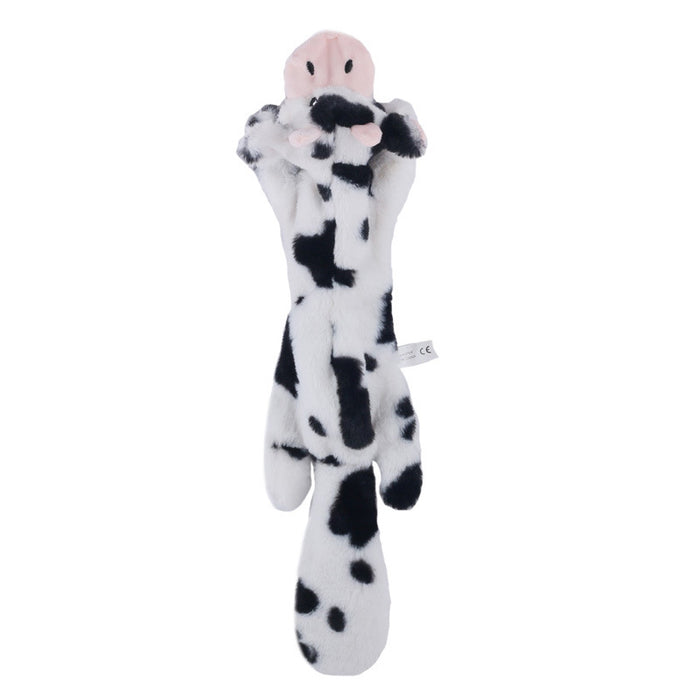 Animal Themed, No Stuffing Dog Toy, Crinkle, Squeaker