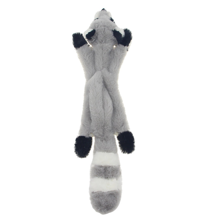 Animal Themed, No Stuffing Dog Toy, Crinkle, Squeaker