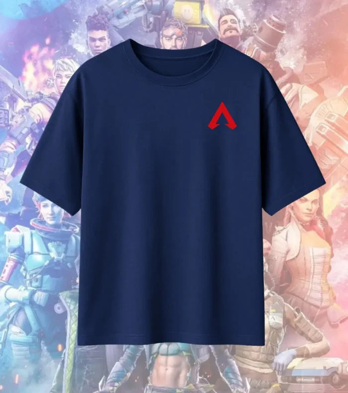 Apex Drop Zone Minimal Tee – Apex Legends Inspired Graphic Oversized T-Shirt - Apex legends
