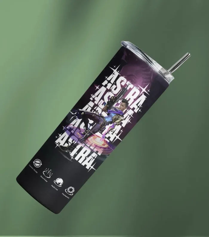 Astra Valorant Tumbler – Cosmic Vision | Hydration On Command - Valorant