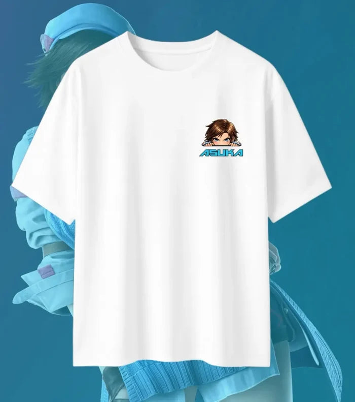 Asuka Kazama Rising Spirit Tekken T-Shirt | Premium Gaming Tee | Oversized Fit - Tekken