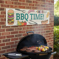BBQ Time Banner 120cm x 30cm
