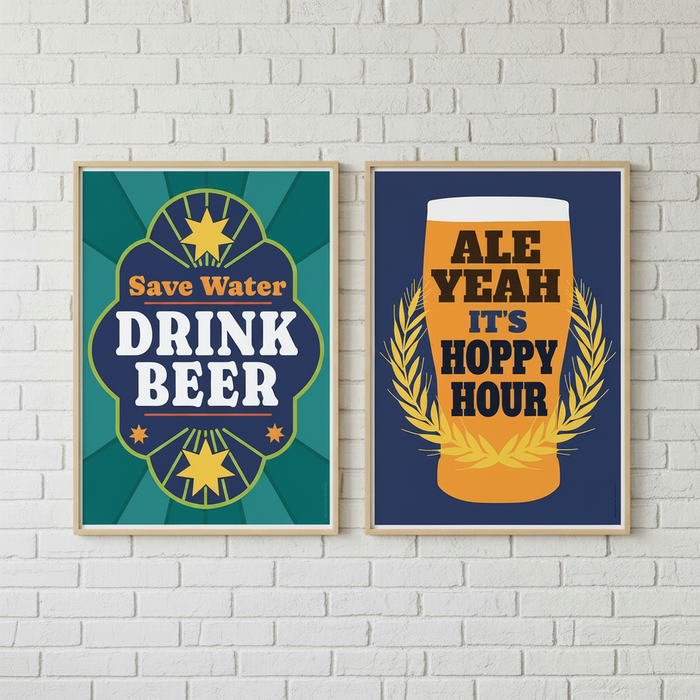 Beer Posters - Full Bleed Frames