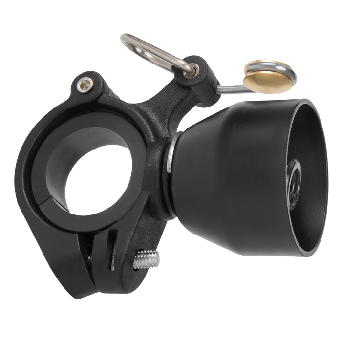 ROCKBROS mini bike bell copper alloy 90db for 22.2–31.8mm handlebars
#Color_Black