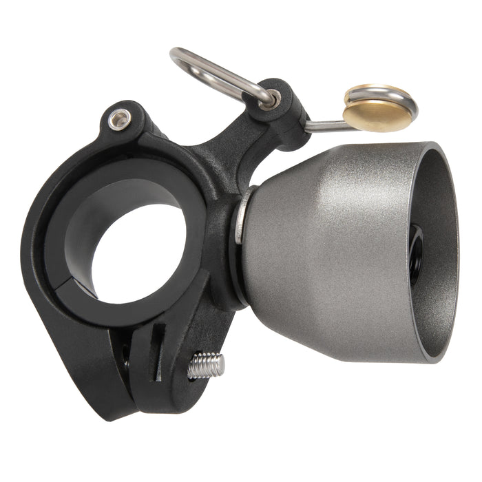 ROCKBROS mini bike bell copper alloy 90db for 22.2–31.8mm handlebars
#Color_Titanium