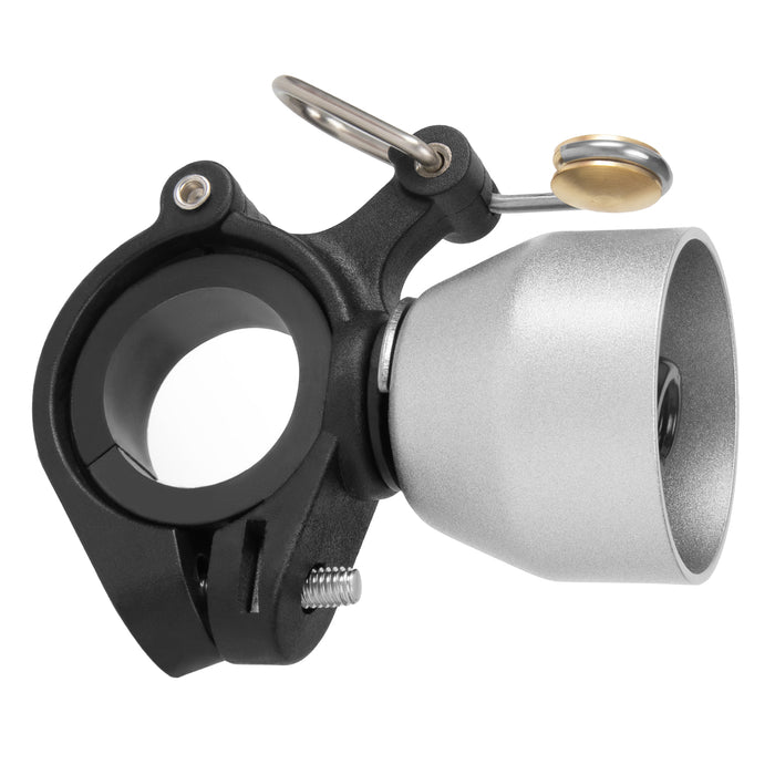 ROCKBROS mini bike bell copper alloy 90db for 22.2–31.8mm handlebars
#Color_Silver