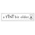 Birthday Bows a Tini Bit Older Banner - 120cm x 30cm