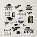 Graduation Cardboard Cutouts on Wall