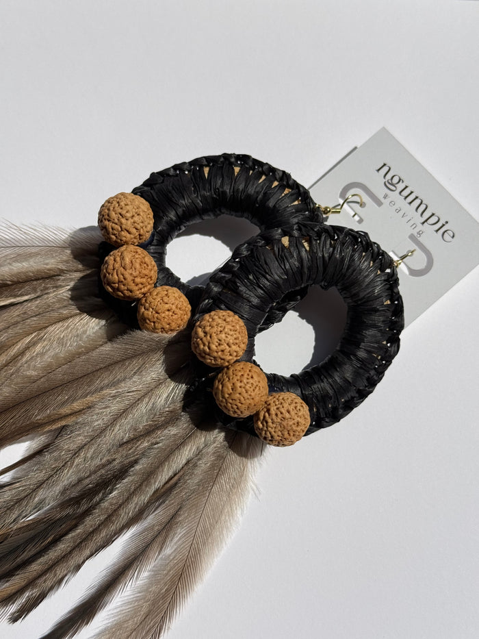 Blak Beauty Earrings