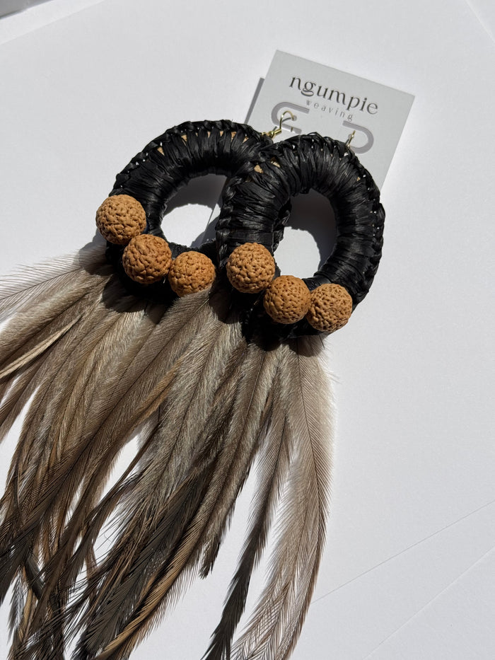 Blak Beauty Earrings