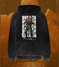 Breach – Earthshaker Valorant Acid Wash Hoodie | Premium Gamer Streetwear - Black / XS - Valorant