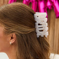 Bride Acrylic Hair Clip