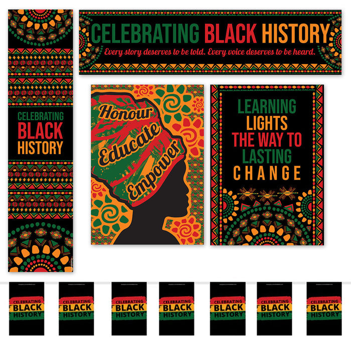 Celebrating Black History Decoration Paper Pack