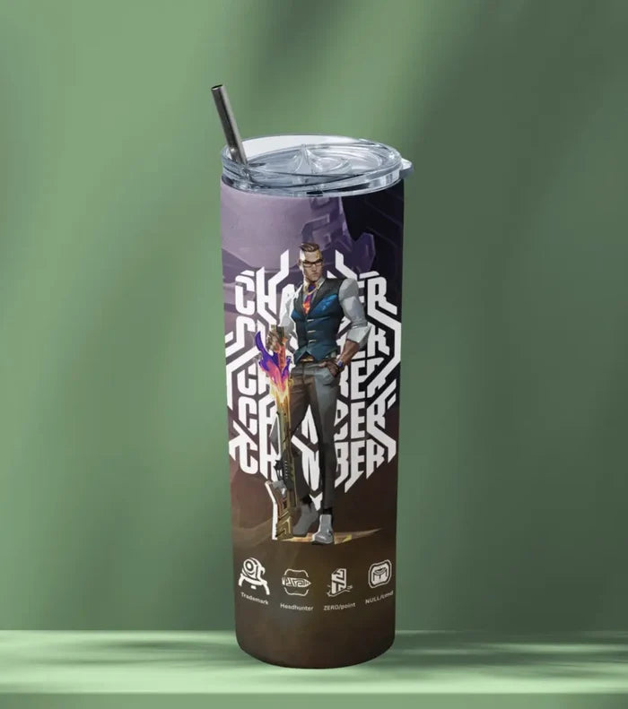 Chamber Valorant Tumbler – Deadly Elegance | Desk-to-Ranked Essential - Valorant