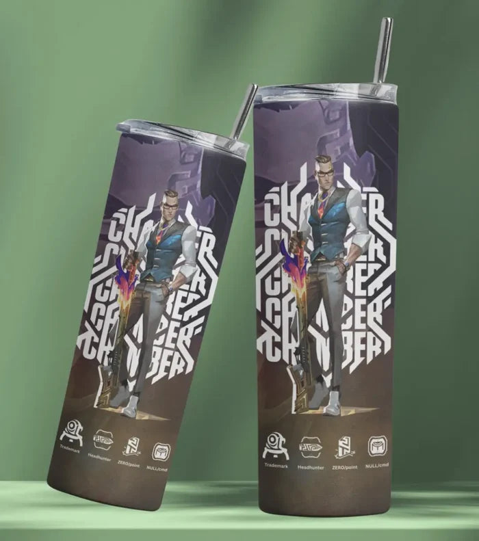 Chamber Valorant Tumbler – Deadly Elegance | Desk-to-Ranked Essential - Valorant