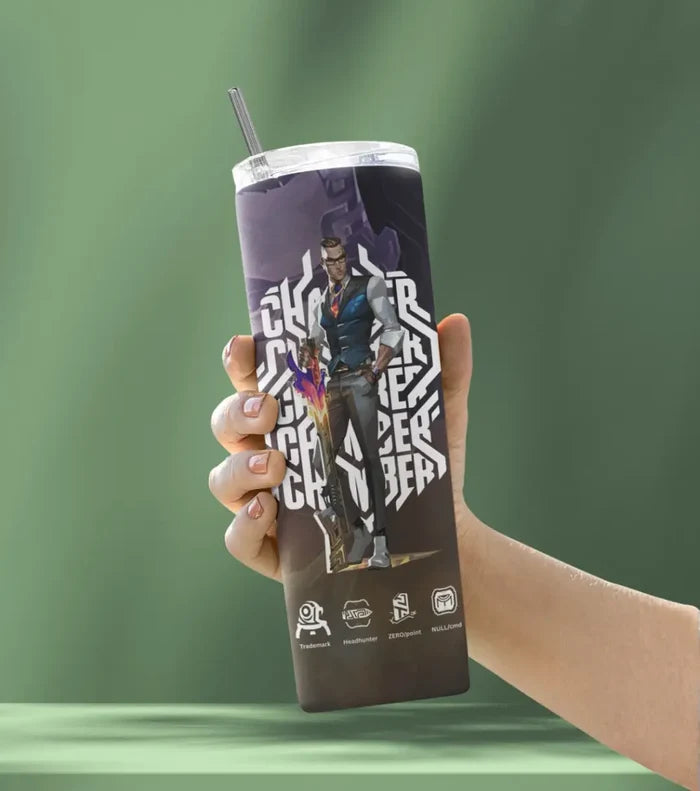 Chamber Valorant Tumbler – Deadly Elegance | Desk-to-Ranked Essential - Valorant