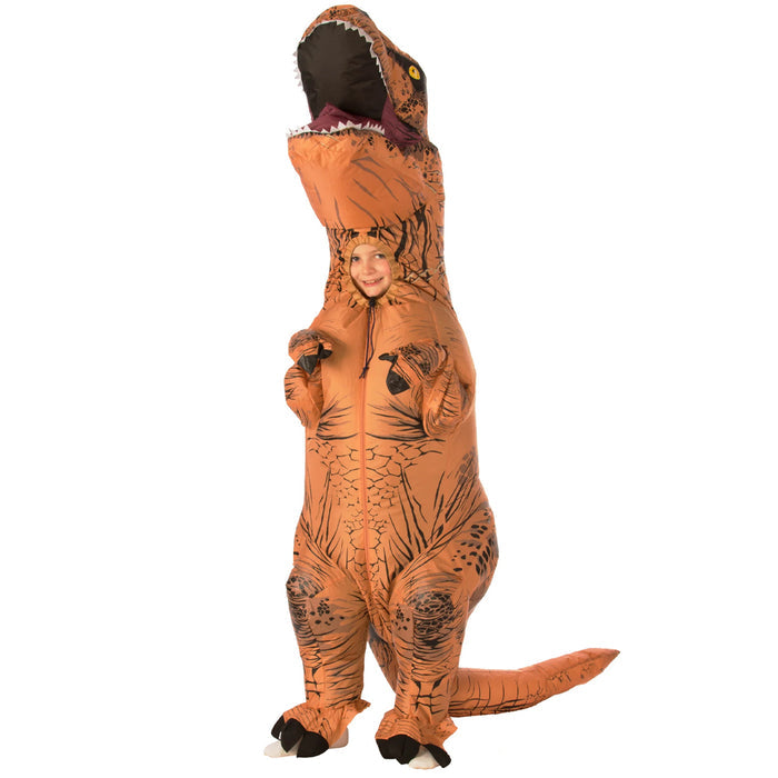 Children's Jurassic World Inflatable T-Rex Costume