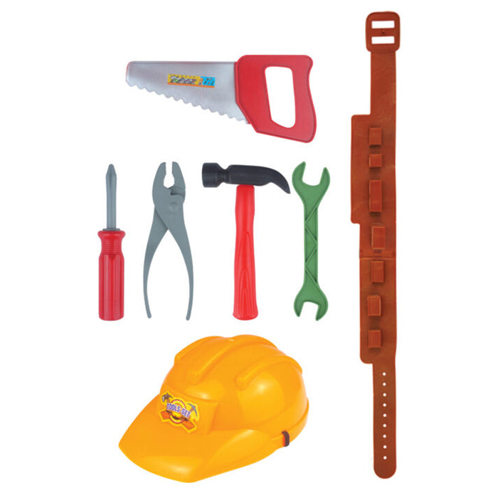 Children’s Toy Tool Belt and Hat Set