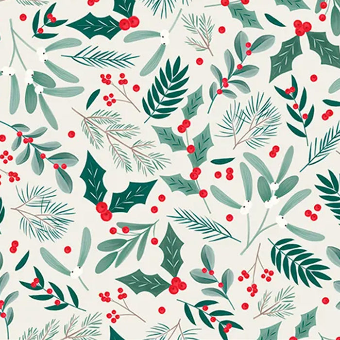 Christmas Printed Wipe Clean Tablecloth - 132cm x 178cm