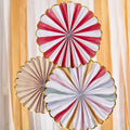 Circus Paper Fan Decorations - Pack of 3