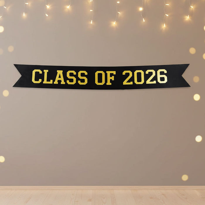 Class of 2026 Graduation Satin Ribbon Banner - 1m