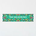 Colourful Boho Personalised Banner - 120cm x 30cm