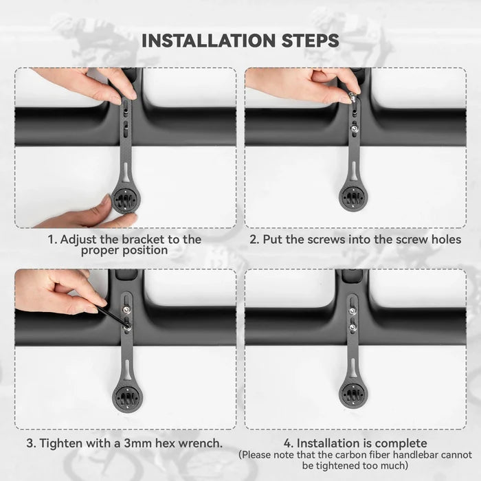 ROCKBROS computer mount nylon handlebar mount