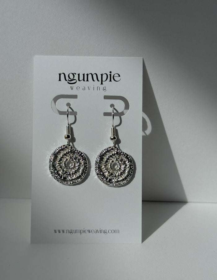 Copper weaved Earrings