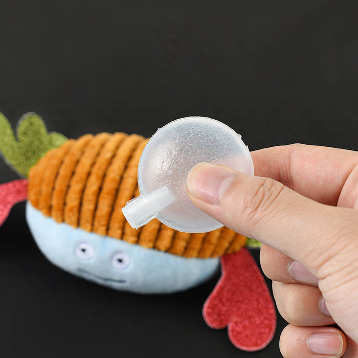 Crab Dog Toy with Squeaker