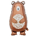 Cute Bear Shape Foil Balloon - 25"