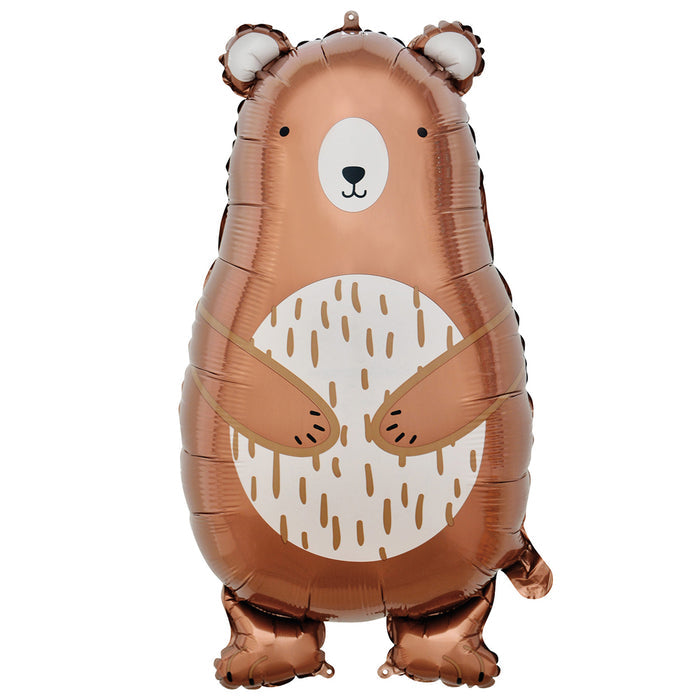 Cute Bear Shape Foil Balloon - 25"