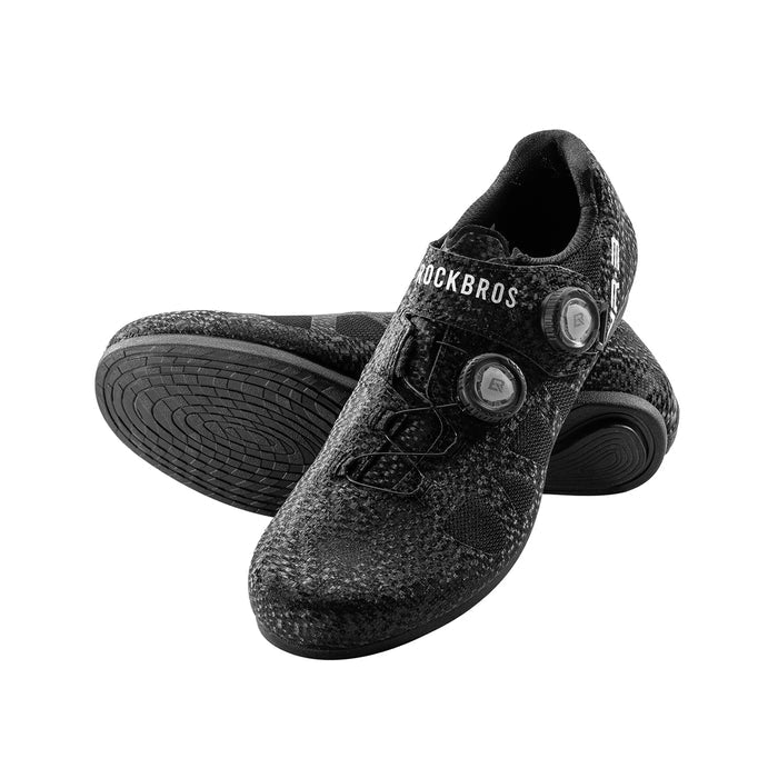 ROCKBROS cycling shoes dual dial breathable non slip rubber sole