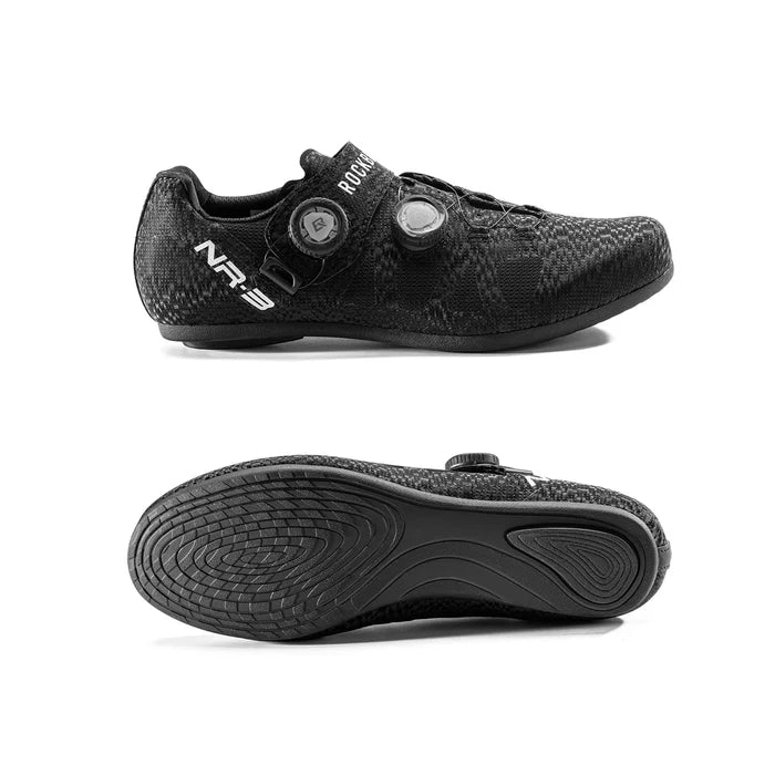 ROCKBROS cycling shoes dual dial breathable non slip rubber sole