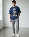 Cypher – Silent Watch Valorant Acid Wash Tee | Bold Gamer Streetwear - Navy / XS - Valorant